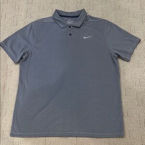 Nike Men's blue/gray  Polo Shirt